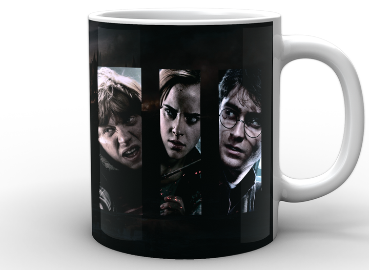 Чашка с принтом Harry Potter Гарри Поттер главные герои HP.02.029 Кружка керамическая 0,33 - изображение 3