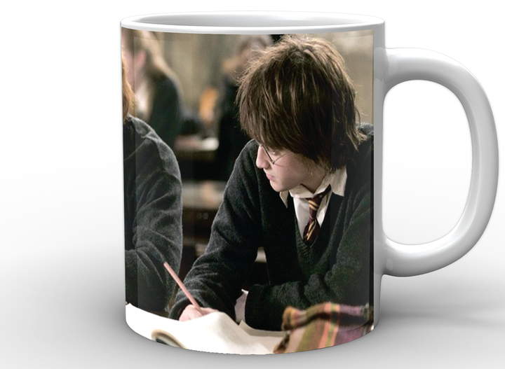 Чашка с принтом Harry Potter Гарри Поттер за учебой HP.02.004 Кружка керамическая 0,33 - изображение 2