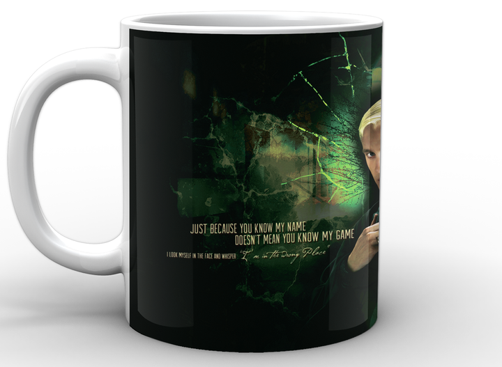 Кружка GeekLand Harry Potter Гаррі Поттер Draco Malfoy HP.02.028 біла - зображення 2