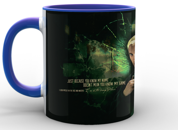 Кружка GeekLand Harry Potter Гарри Поттер Draco Malfoy HP.02.028 синяя - изображение 2