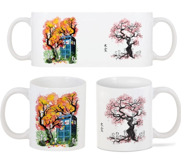 Кружка Унесенные Призраками Spirited Away Лесные Духи 01.05.282 - Фото 3 Кружка Унесенные Призраками Spirited Away Лесные Духи 01.05.282 - изображение 3