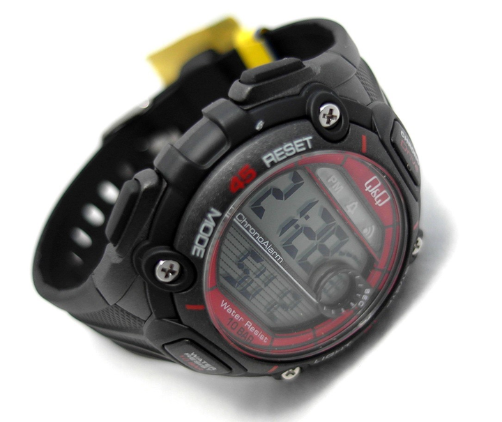 Q&q alarm outlet chrono 10 bar