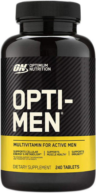 Вітаміни Optimum Nutrition Opti-Men 240 таблеток (748927052497) – фото ...