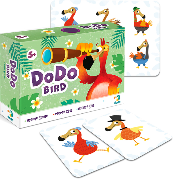 Настольная мемо - игра DoDo Птички Додо (300199) (4820198241193) – фото ...