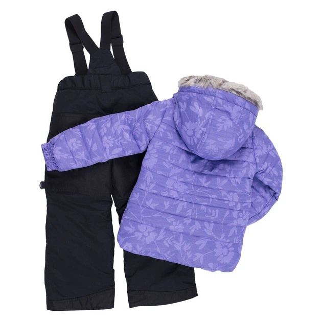 Зимний термокомплект Peluche&Tartine F19M50EF-Paleberry_Black сиреневый 130 - 138 см (F19M50EF-Paleberry_Black-8) - изображение 2