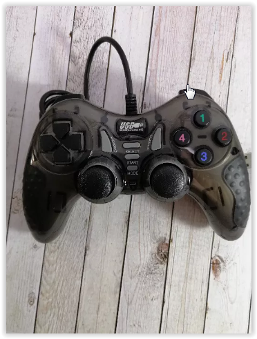 Игровой манипулятор TURBO USB GAMEPAD DJ-900 джойстик для ПК Чёрный (46475) - зображення 2