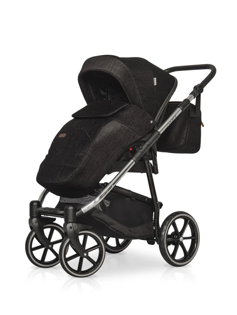 Детская универсальная коляска 2 в 1 Riko Swift Premium 13 Carbon - Фото 5 Детская универсальная коляска 2 в 1 Riko Swift Premium 13 Carbon - изображение 5