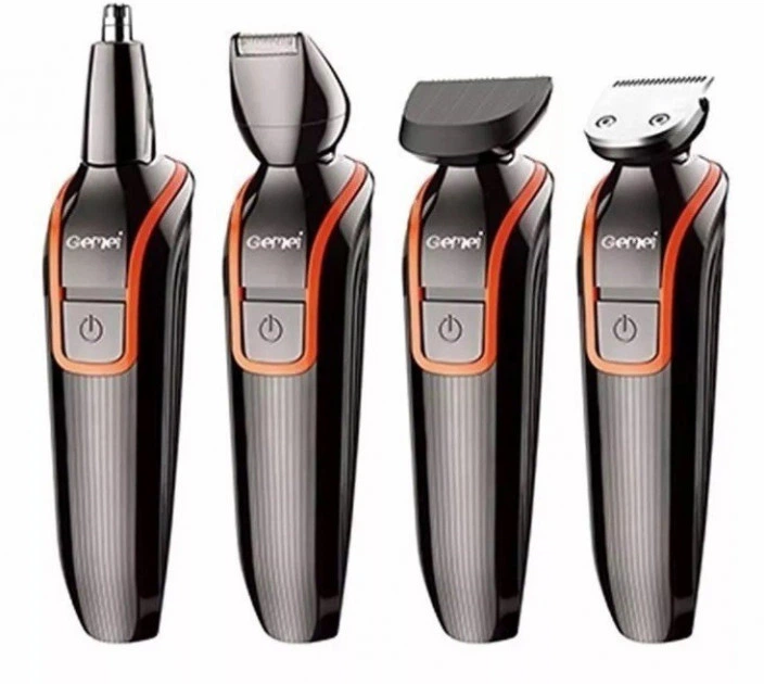 Машинка для стрижки волосся та бороди 6в1 бритва тример Gemei GM-583 Pro (AM2005) - зображення 8