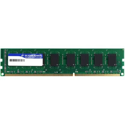 Модуль памяти для компьютера DDR3 8GB 1600 MHz Silicon Power (SP008GLLTU160N02) - Фото 1 Модуль памяти для компьютера DDR3 8GB 1600 MHz Silicon Power (SP008GLLTU160N02) - изображение 1