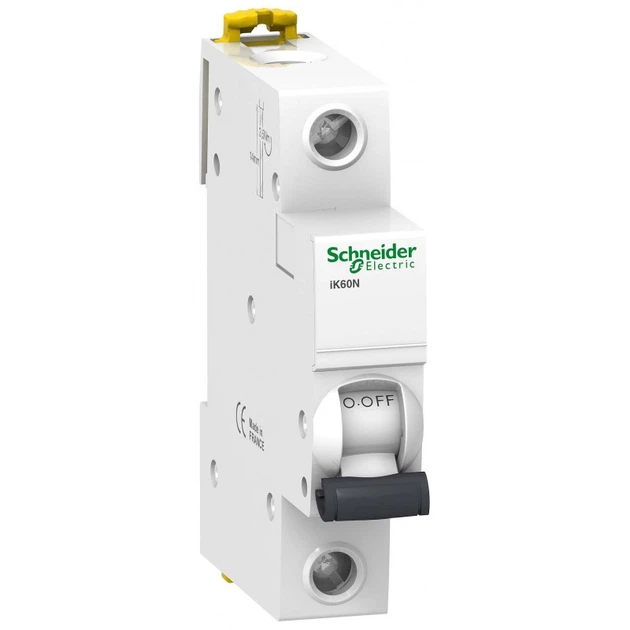 Автоматичний вимикач Schneider Electric 1P 20A C 6kA iK60 Acti 9 A9K24120 - Фото 1 Автоматичний вимикач Schneider Electric 1P 20A C 6kA iK60 Acti 9 A9K24120 - зображення 1