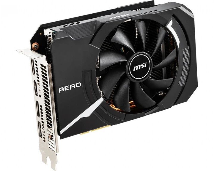 Видеокарта GF RTX 2070 8GB GDDR6 Aero ITX MSI (GeForce RTX 2070 Aero ITX 8G) - Фото 3 Видеокарта GF RTX 2070 8GB GDDR6 Aero ITX MSI (GeForce RTX 2070 Aero ITX 8G) - изображение 3