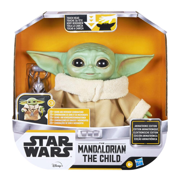 Интерактивный Малыш Йода Звездные Войны Мандалорец The Child Animatronic The Mandalorian Star Wars Hasbro F1119 - изображение 7