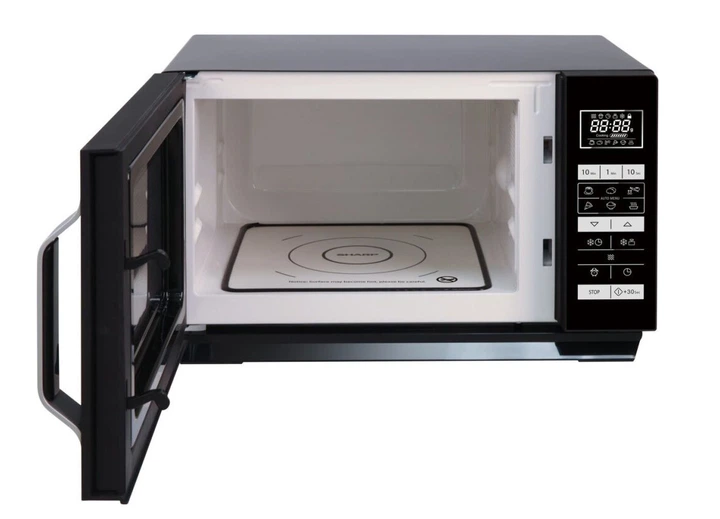 Мікрохвильова піч Sharp R360BK 900 Вт Чорна - изображение 6