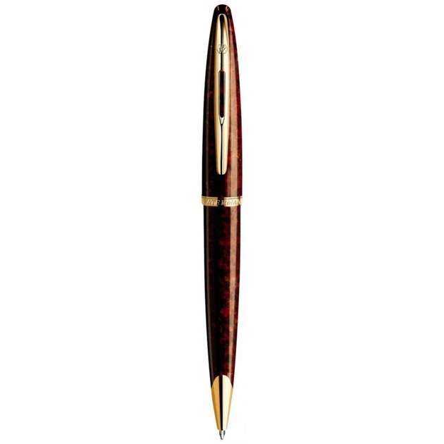 Ручка кулькова Waterman Carene Amber Marine (21 104) - Фото 1 Ручка кулькова Waterman Carene Amber Marine (21 104) - зображення 1