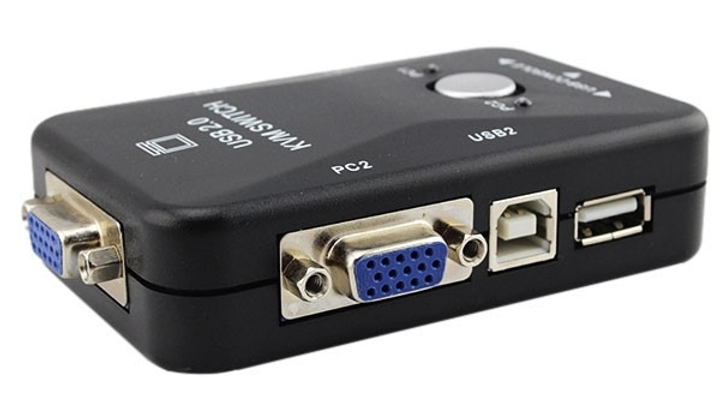 2-портовый KVM свич, переключатель USB SKL – низкие цены, кредит .