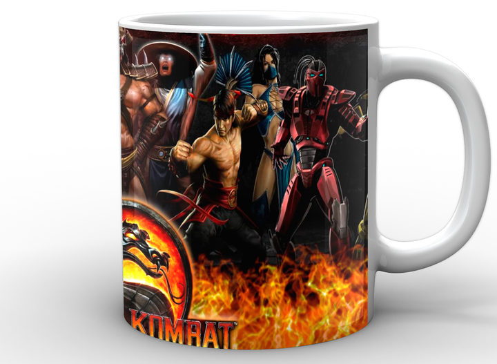 Кружка GeekLand Mortal Kombat Мортал Комбат воины MK.02.04 - изображение 3