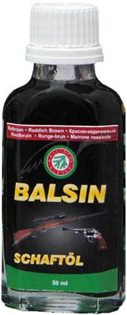 Масло Ballistol Balsin Schaftol 50мл для догляду за деревом (23060) - зображення 1