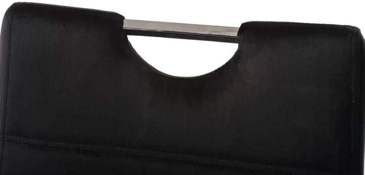 Стул для кухни и гостиной Vetro Mebel S-120 Черный (S-120-black-velvet) - изображение 7