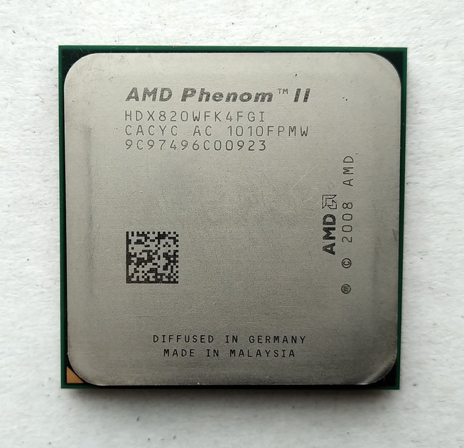 Процессор AMD Phenom II X4 820 2,8GHz sAM3 Tray 95w (HDX820WFK4FGI ...