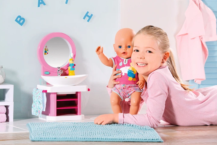Інтерактивний умивальник Zapf для ляльки Baby Born Водні забави зі світловими та звуковими ефектами 827093-116719 (827093) (4001167827093) - зображення 10