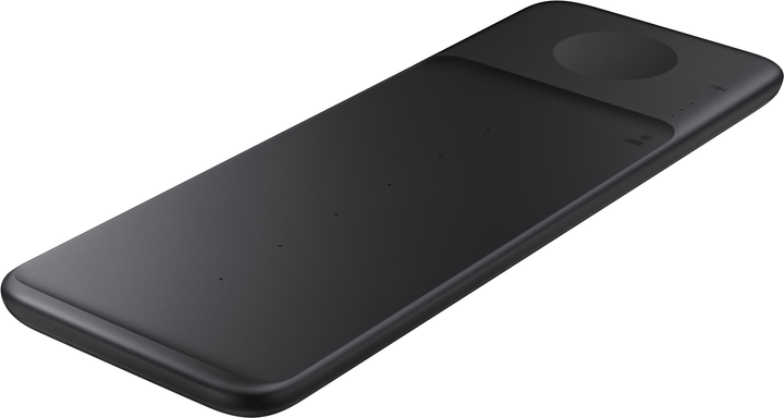 Бездротовий зарядний пристрій Samsung Wireless charger 3 slots - Trio charger Black (EP-P6300TBRGRU) - зображення 10