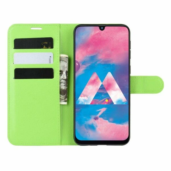 Чохол Luxury для Samsung Galaxy M21 (M215) книжка зелений - Фото 2 Чохол Luxury для Samsung Galaxy M21 (M215) книжка зелений - зображення 2