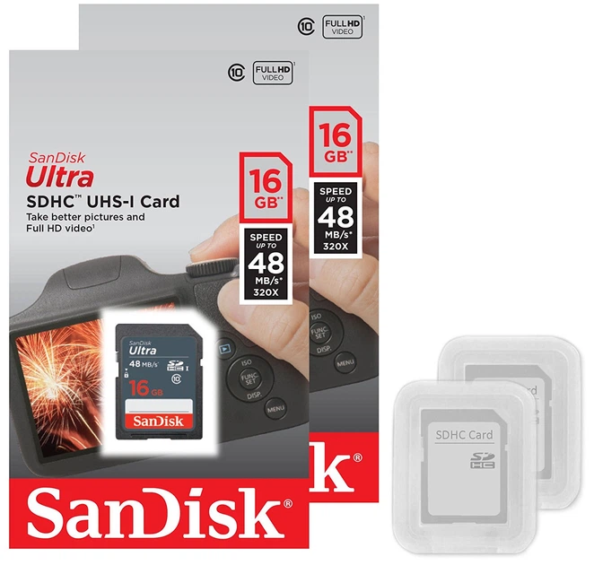 Карта пам'яті SanDisk 16GB SDHC C10 (SDSDUNB-016G-GN3IN) - зображення 4