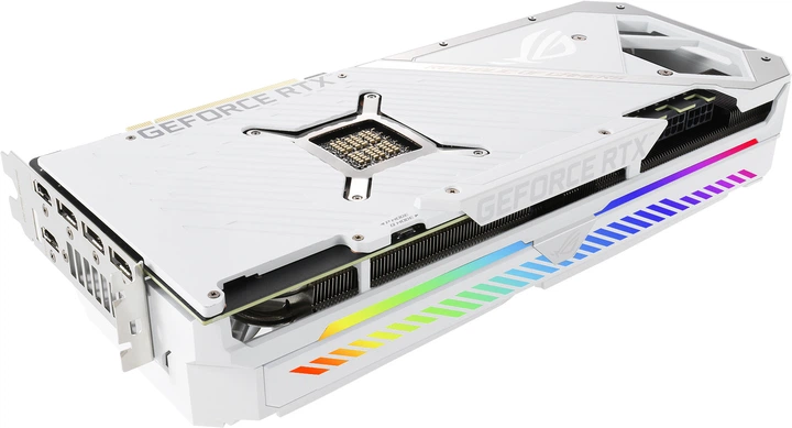 Видеокарта Asus PCI-Ex GeForce RTX 3080 ROG Strix OC White V2 LHR