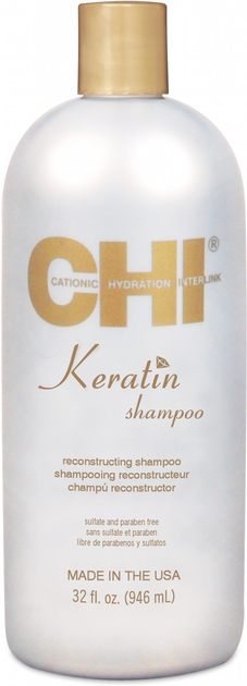 Акція на Шампунь для волосся CHI Keratin Reconstructing Shampoo 946 мл від Rozetka