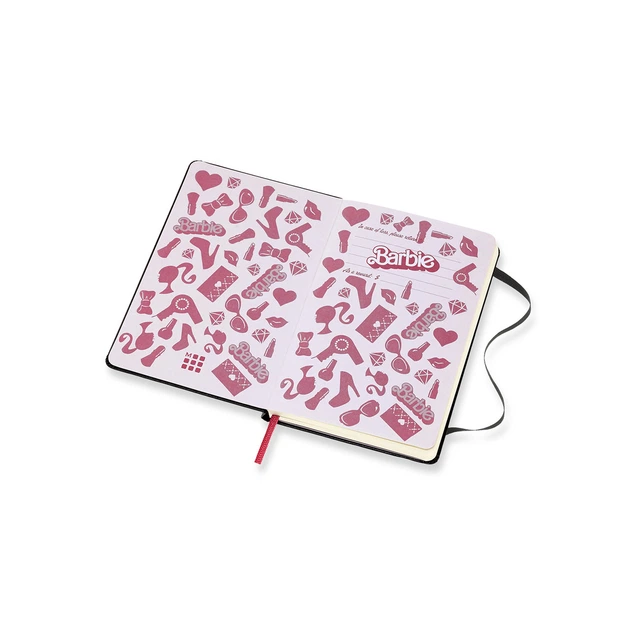 Блокнот Moleskine Limited Barbie карманный 9х14 см 192 страницы нелинованный (8058341716762) - Фото 4 Блокнот Moleskine Limited Barbie карманный 9х14 см 192 страницы нелинованный (8058341716762) - изображение 4