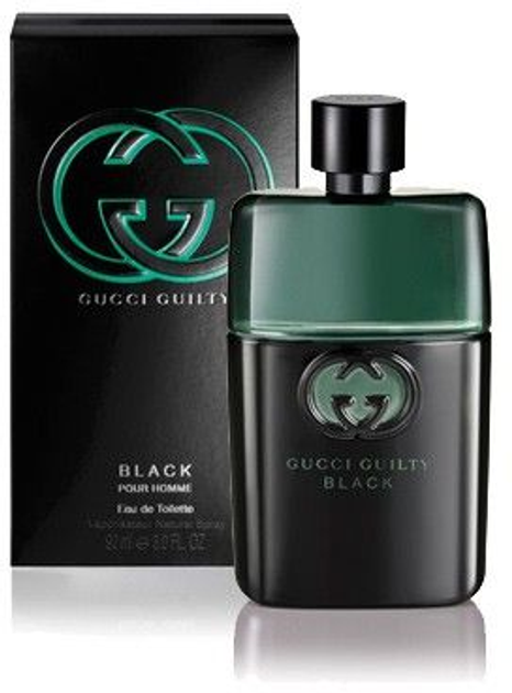 gucci guilty black pour homme edt 90ml