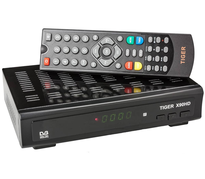 Ресивер Tiger X90 HD спутниковый тюнер DVB-S/S2 – фото, отзывы ...