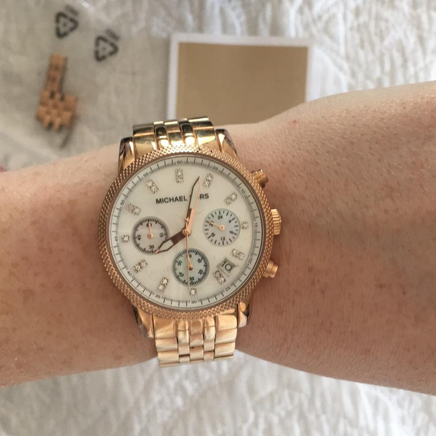 mk5026 rose gold watch