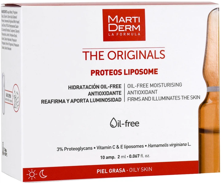 Ampułki MartiDerm Liposomes Ampoules Moisturizing and Firming 10 szt x 2 ml (8437000435105) - obraz 3
