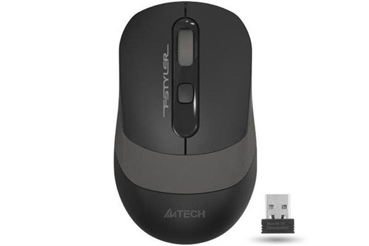 Мышь беспроводная A4Tech FG10 Black/Grey USB - изображение 1
