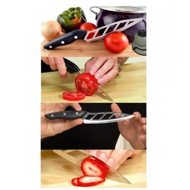 Самозатачивающийся кухонный нож для нарезки Aero Knife эргономичный ...