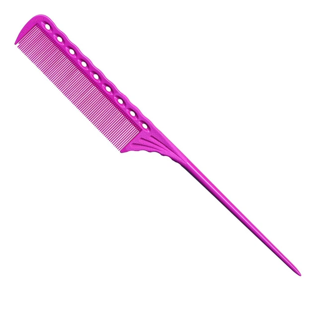 Гребень Y.S.Park YS 115 Tail Comb с хвостиком розовый - Фото 1 Гребень Y.S.Park YS 115 Tail Comb с хвостиком розовый - изображение 1