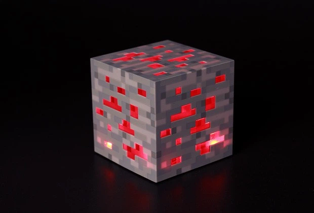 Нічник Червона руда Minecraft LED - зображення 2