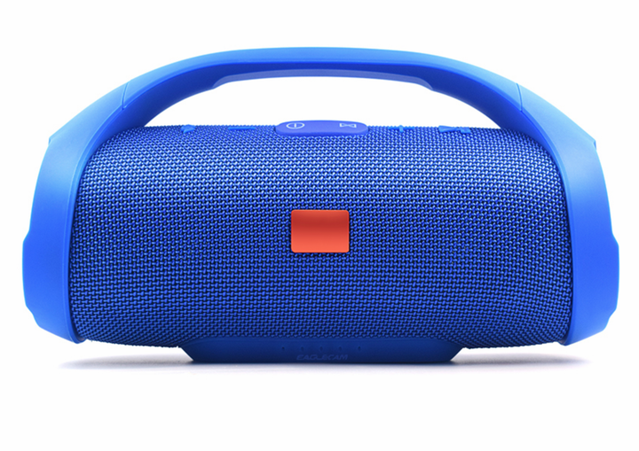 Портативная колонка Portable Boombox Big Bluetooth Синяя - изображение 4
