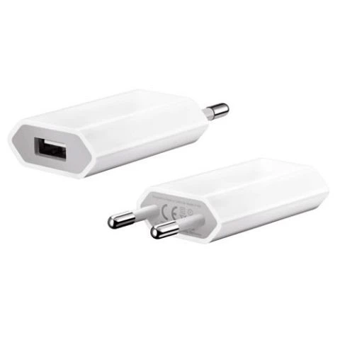 Адаптер мережевий USB Power Adapter MD813M / A (BOX, 1: 1 ORIGINAL) White - Фото 1 Адаптер мережевий USB Power Adapter MD813M / A (BOX, 1: 1 ORIGINAL) White - изображение 1