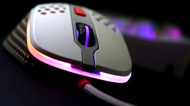 Миша Xtrfy M4, USB-A, RGB, Retro - изображение 7