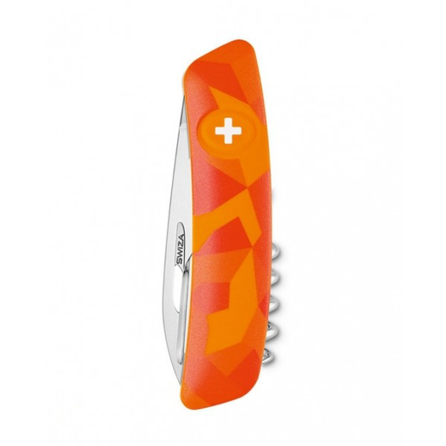 Швейцарский складной нож Swiza C03 Luceo,оранжевый - изображение 2