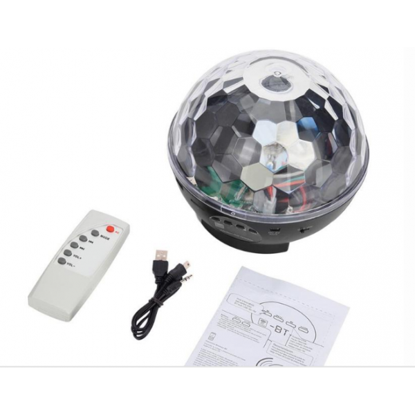 Диско-шар на аккумуляторе Crystal Magic Bluetooth RJL-608 - изображение 3