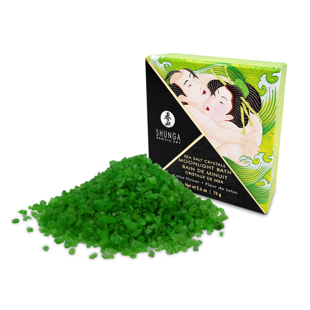 Соль для ванны Shunga Moonlight Bath Lotus Flower 75 гр - зображення 2