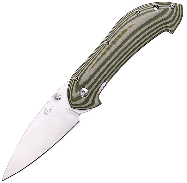 Карманный нож Enlan EW081 Зеленый - изображение 1