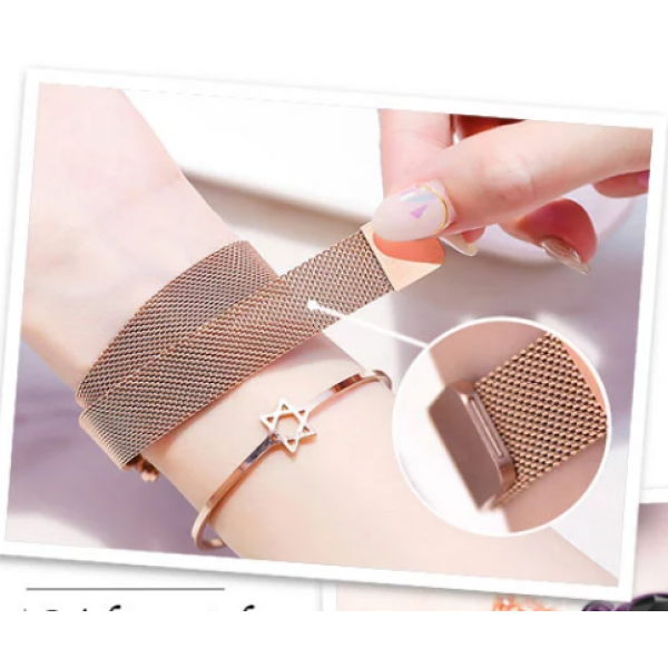 Женские умные фитнес-браслет Starry Sky Watch Original gold - зображення 3