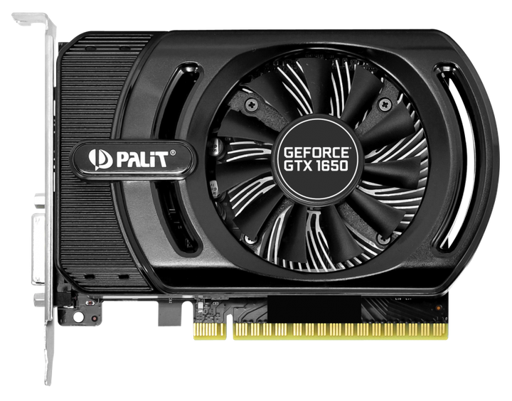 Видеокарта Palit PCI-Ex GeForce GTX 1650 StormX 4GB GDDR5 (128bit