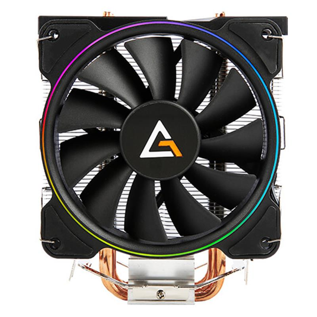 Кулер процессорный Antec A400 RGB (0-761345-10921-5), Intel: 775/1150/1151/1155/1156/1366/2011/2066 AMD: FM2/FM1/AM3/AM3+/AM2+/AM2/AM4, 155х125х76 мм, 4-pin - изображение 1