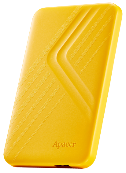 Dysk twardy Apacer AC236 1TB 5400rpm 8MB AP1TBAC236Y-1 2.5" USB 3.1 External Yellow - obraz 3
