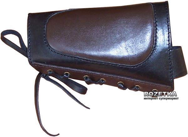 Патронташ кожаный Медан на приклад 12 к 6 патр. (2003) - изображение 2
